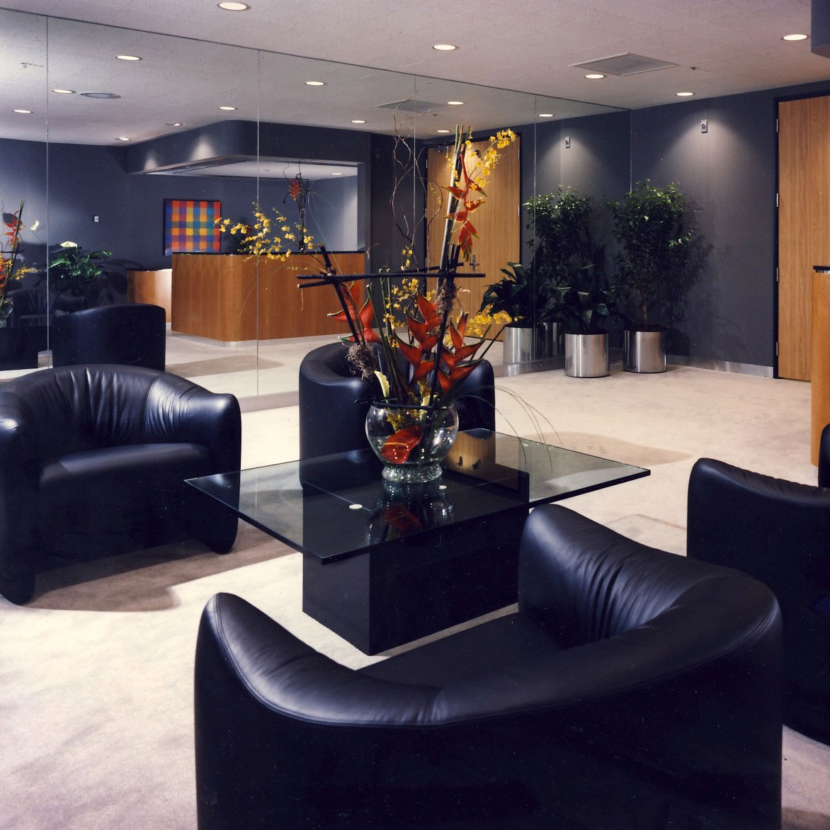 Corporate Office Design - Lobby Reception Area