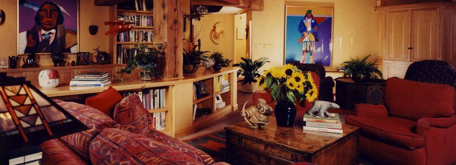 Hilltop Retreat - Living Room