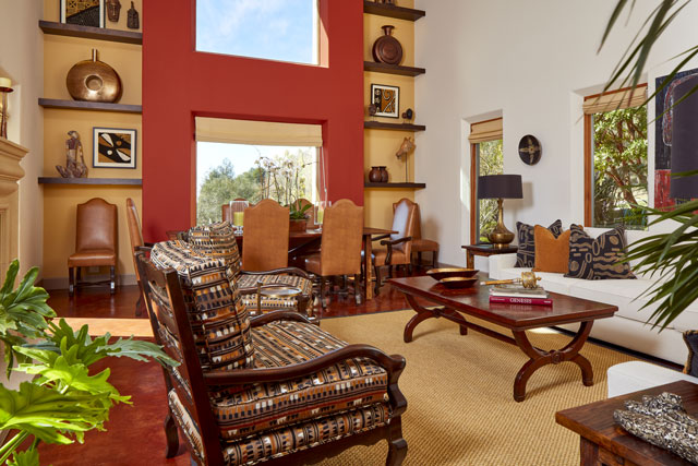 Living room redesign entry after