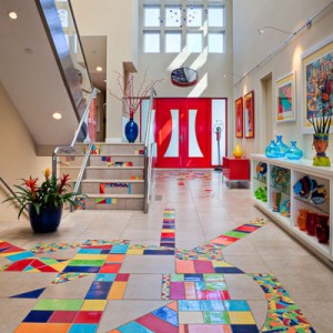 California Contemporary - Entry Hall